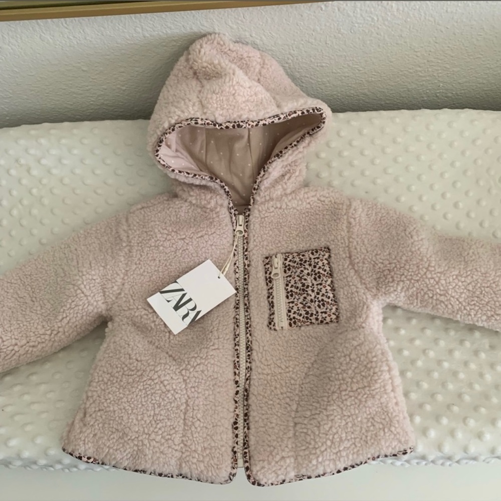 Zara Sherpa Jacket - Picture 2 of 3
